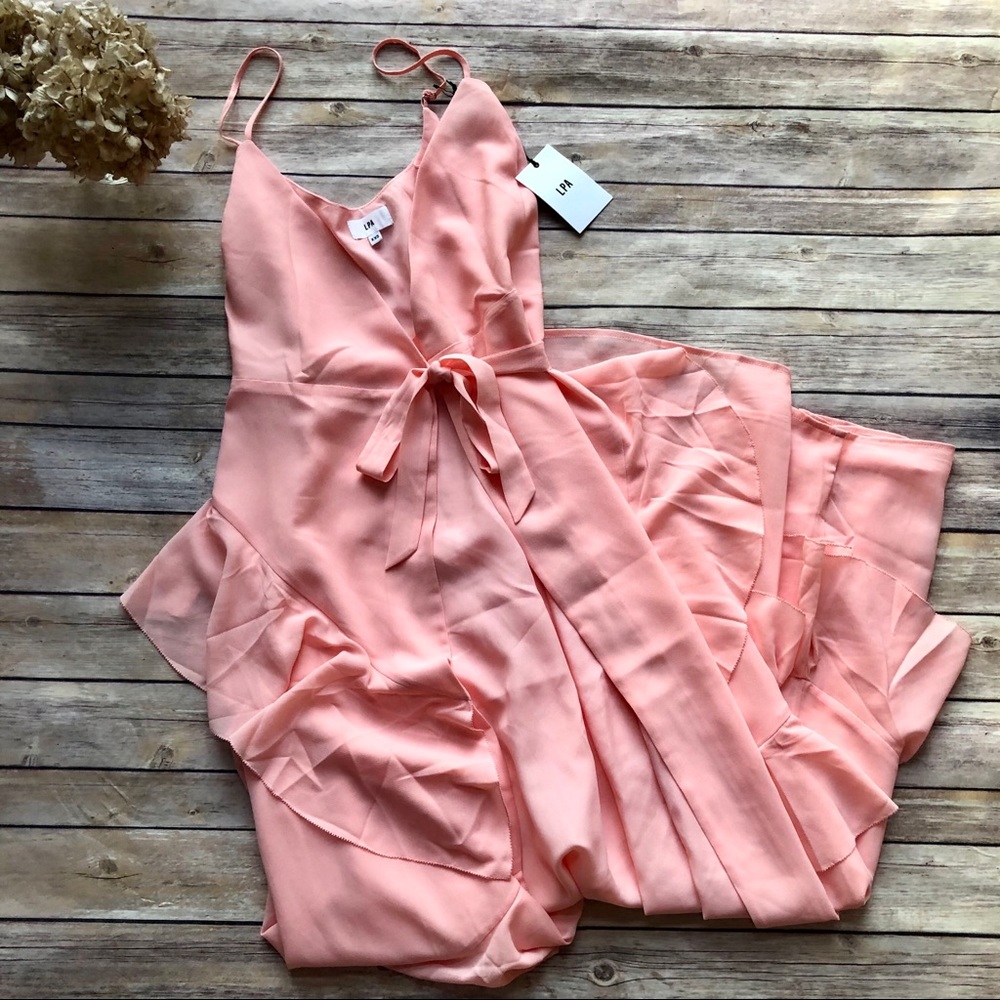 LPA | Pink Ruffle Dress - Picture 6 of 8